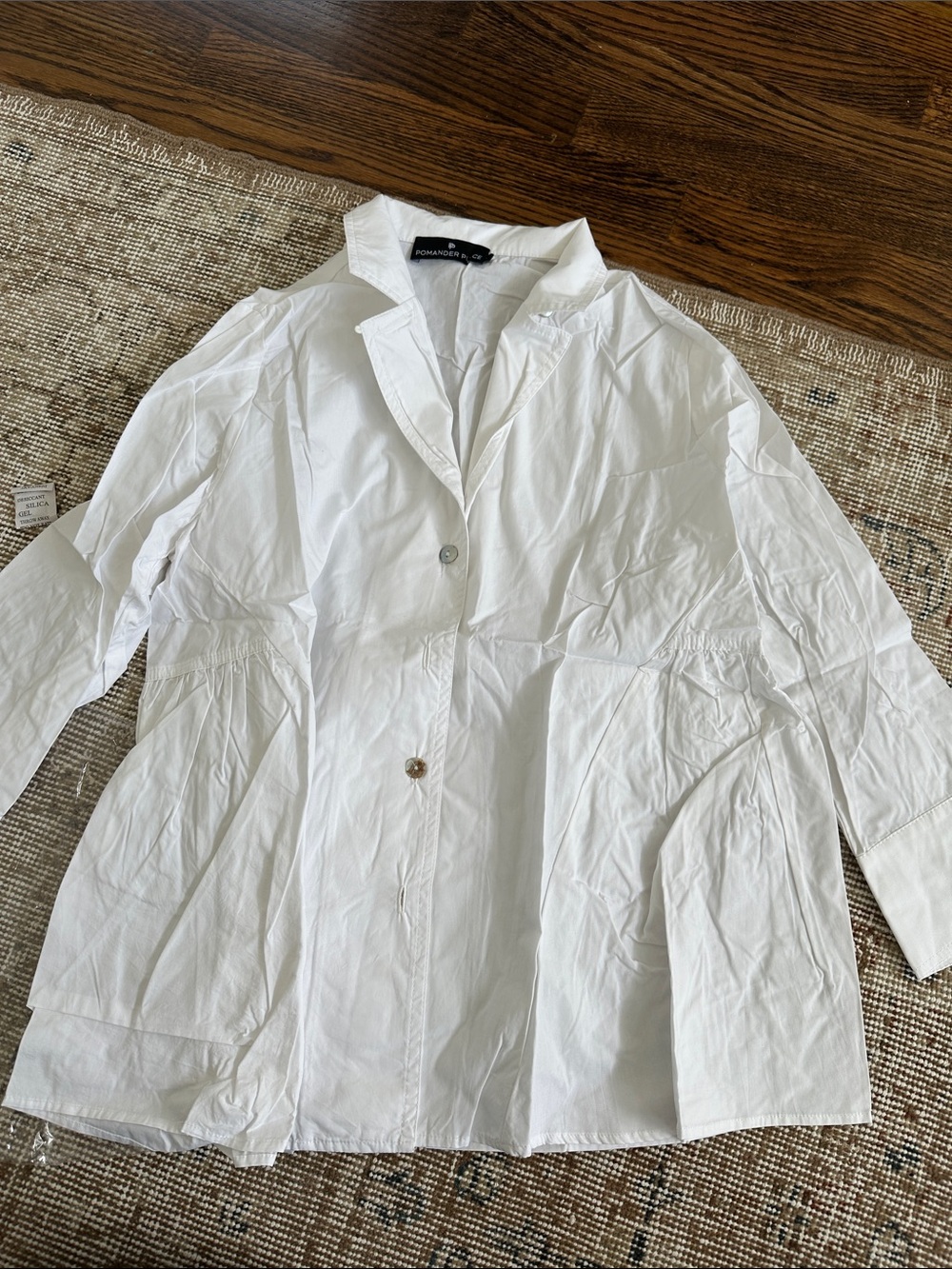 Tuckernuck Pomander Place Flare White Button-Down Shirt